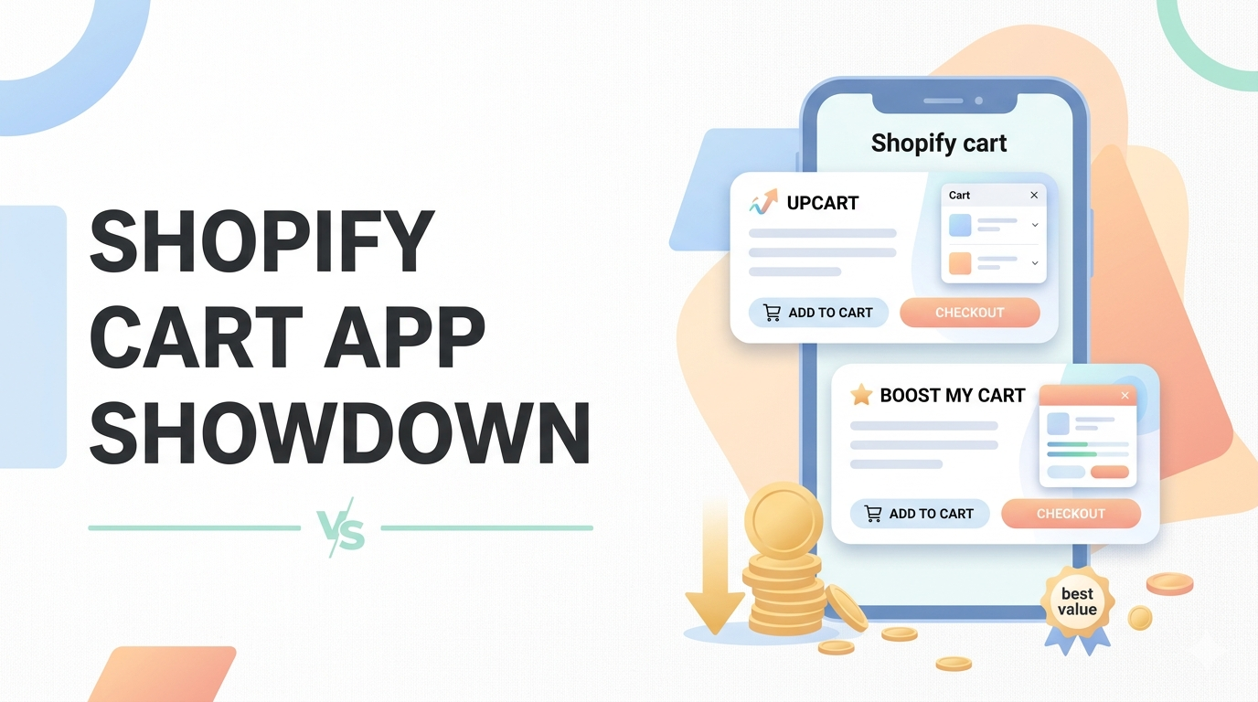 Upcart vs Boost My Cart: Best Shopify Cart App for Less